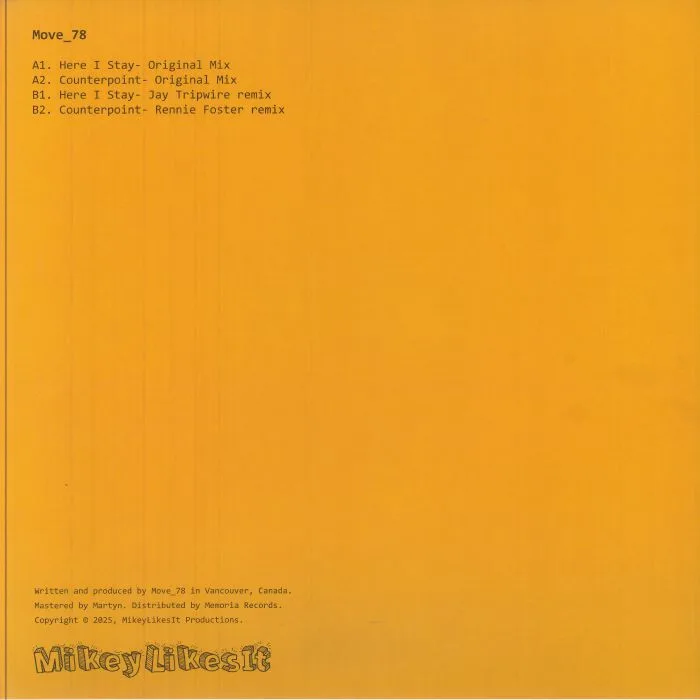 Back cover — MOVE 78 — Move 78