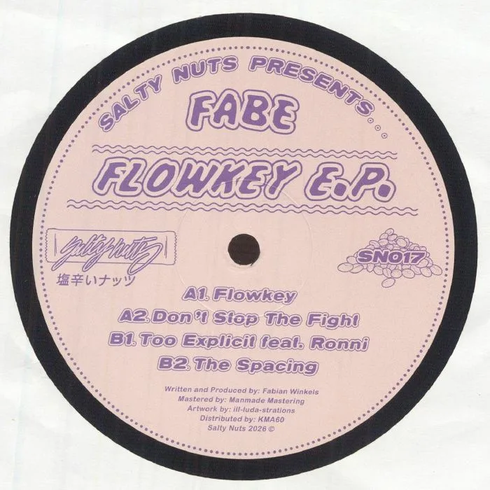 Лицевая сторона обложки — FABE — Flowkey EP