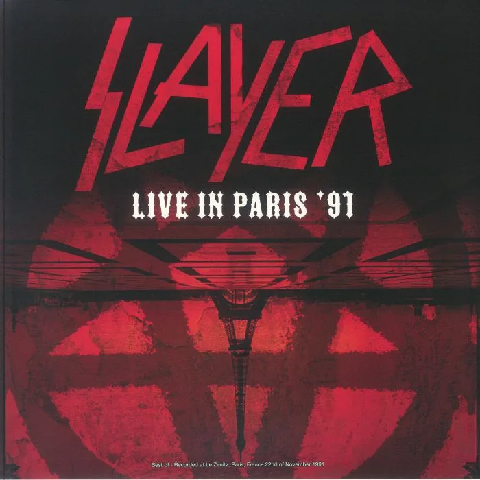 SLAYER — Live In Paris 1991