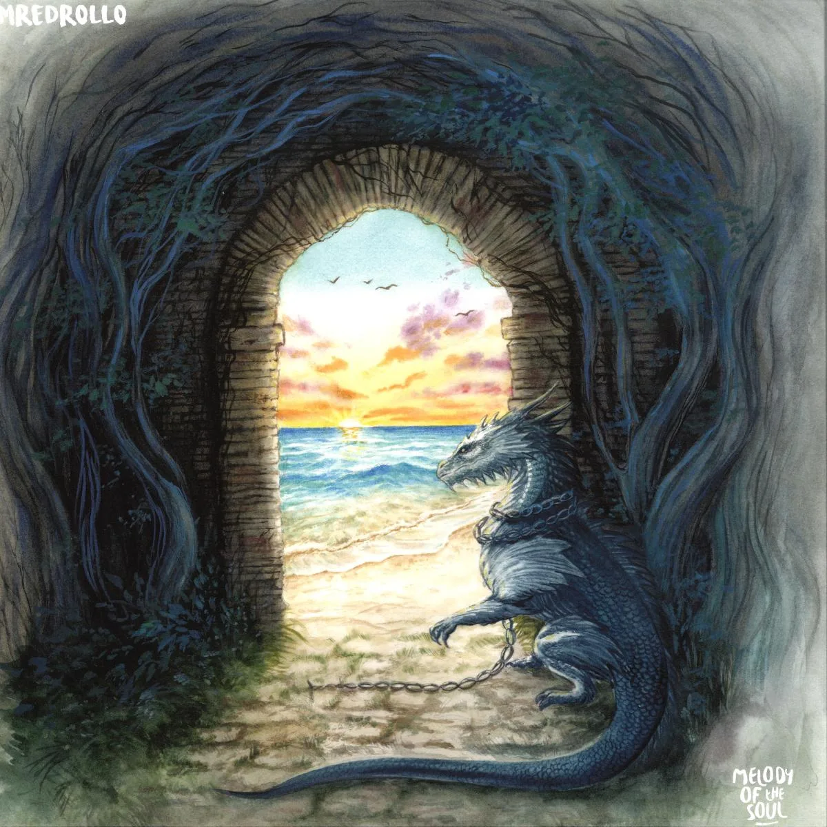 Back cover — Zankee Gulati, Amega & mredrollo — Dark Side / Sojourney