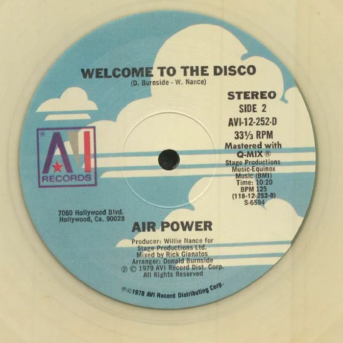 Back cover — AIR POWER — Be Yourself (reissue)