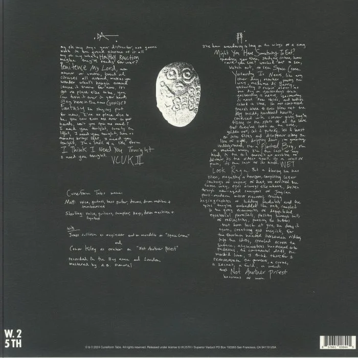 Back cover — CUNEIFORM TABS — Cuneiform Tabs