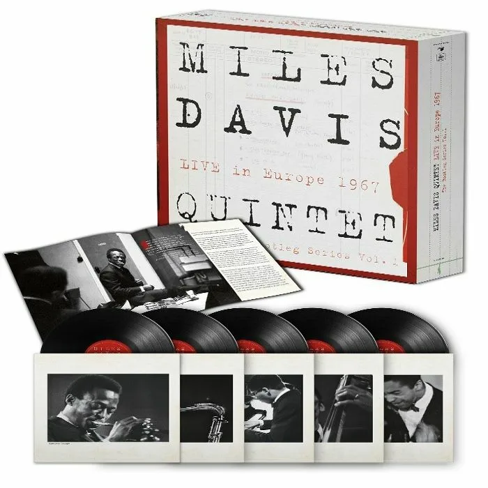 Front cover — Miles DAVIS — Live In Europe 1967:The Bootleg Series Vol 1