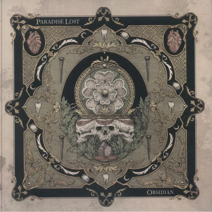 Лицевая сторона обложки — PARADISE LOST — Obsidian