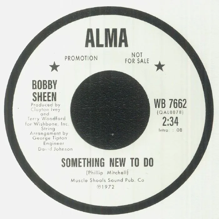 Front cover — Bobby SHEEN — Something New To Do (reissue)