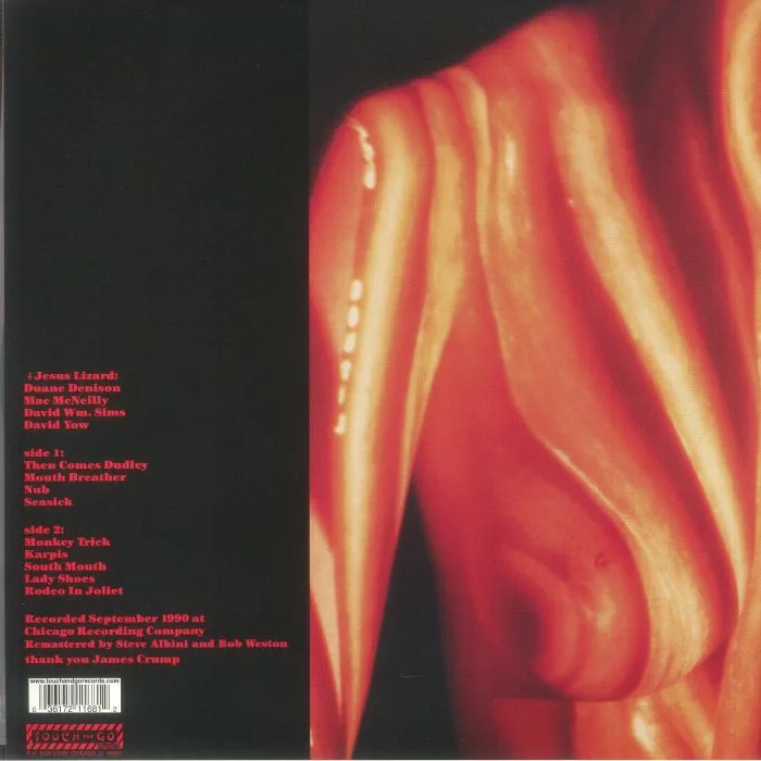 Обратная сторона обложки — The JESUS LIZARD — Goat