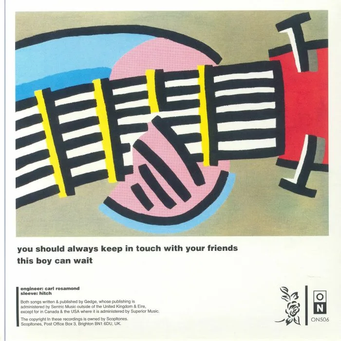 Back cover — The WEDDING PRESENT — You Should Always Keep In Touch With Your Friends (reissue)