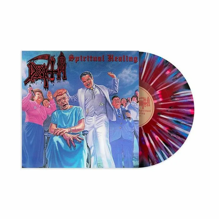 Front cover — DEATH — Spiritual Healing (reissue)