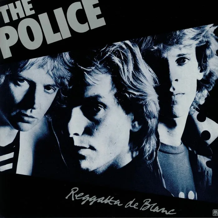 Лицевая сторона обложки — The POLICE — Reggatta De Blanc (reissue)