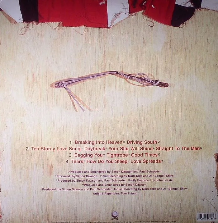 Back cover — The STONE ROSES — Second Coming (reissue)