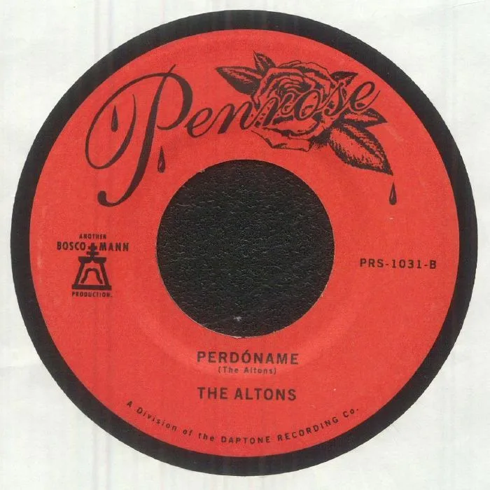 Back cover — The ALTONS — Del Cielo Te Cuido