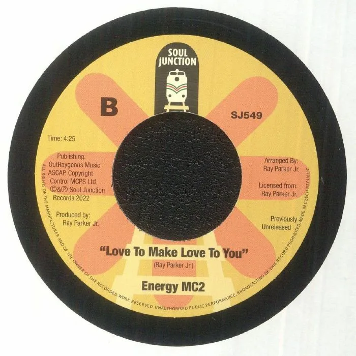 Back cover — ENERGY MC2 — You & Only You