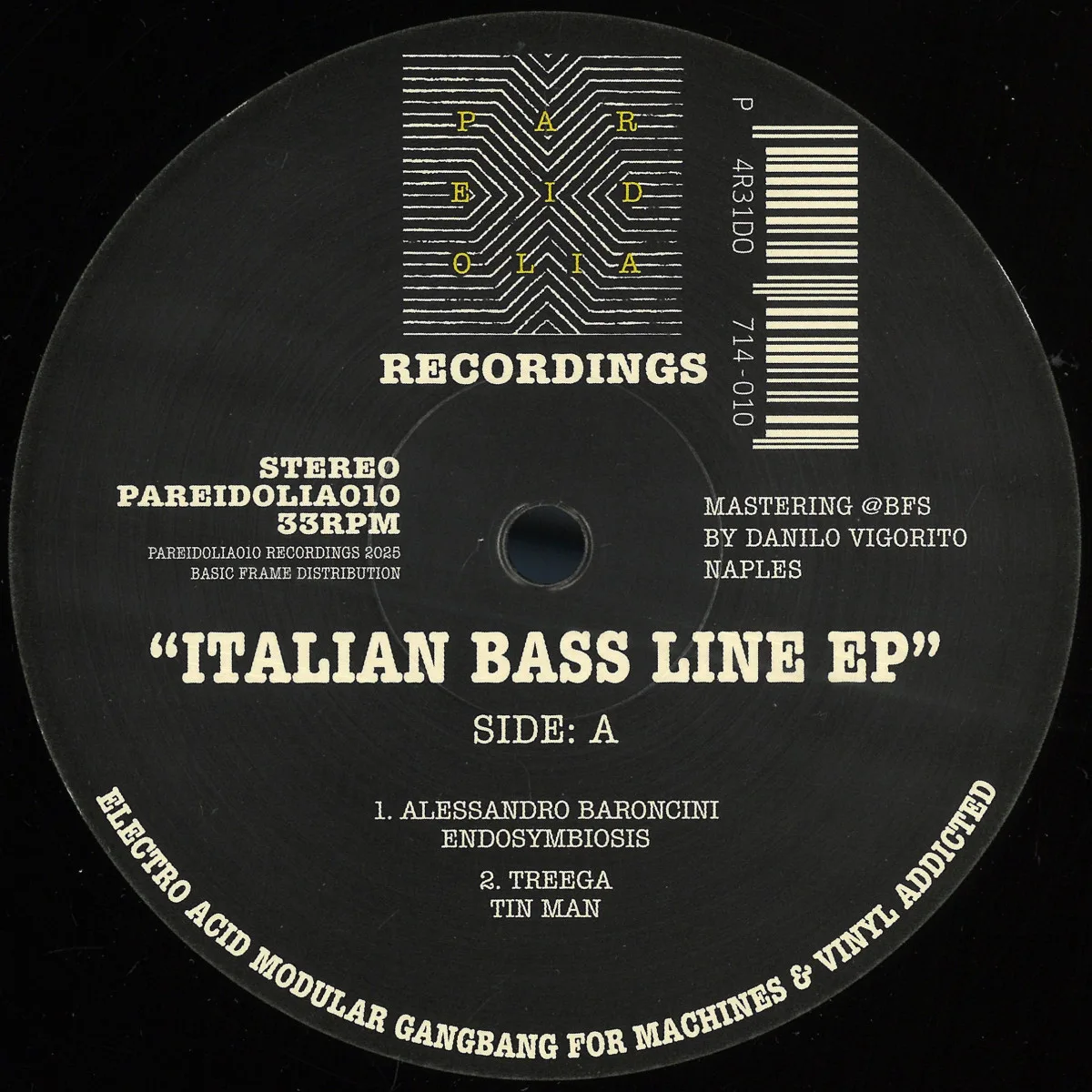Various — Italian Bass Line Ep