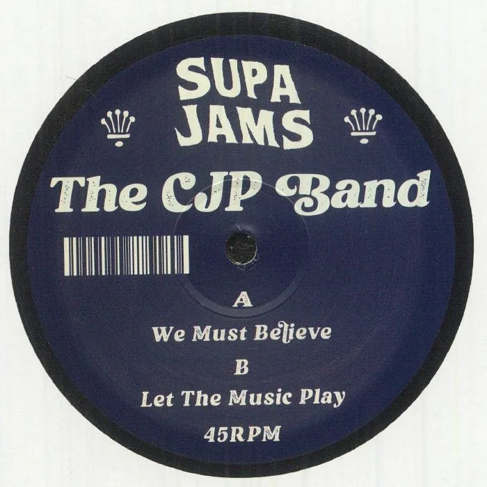 Front cover — The CJP BAND — We Must Believe