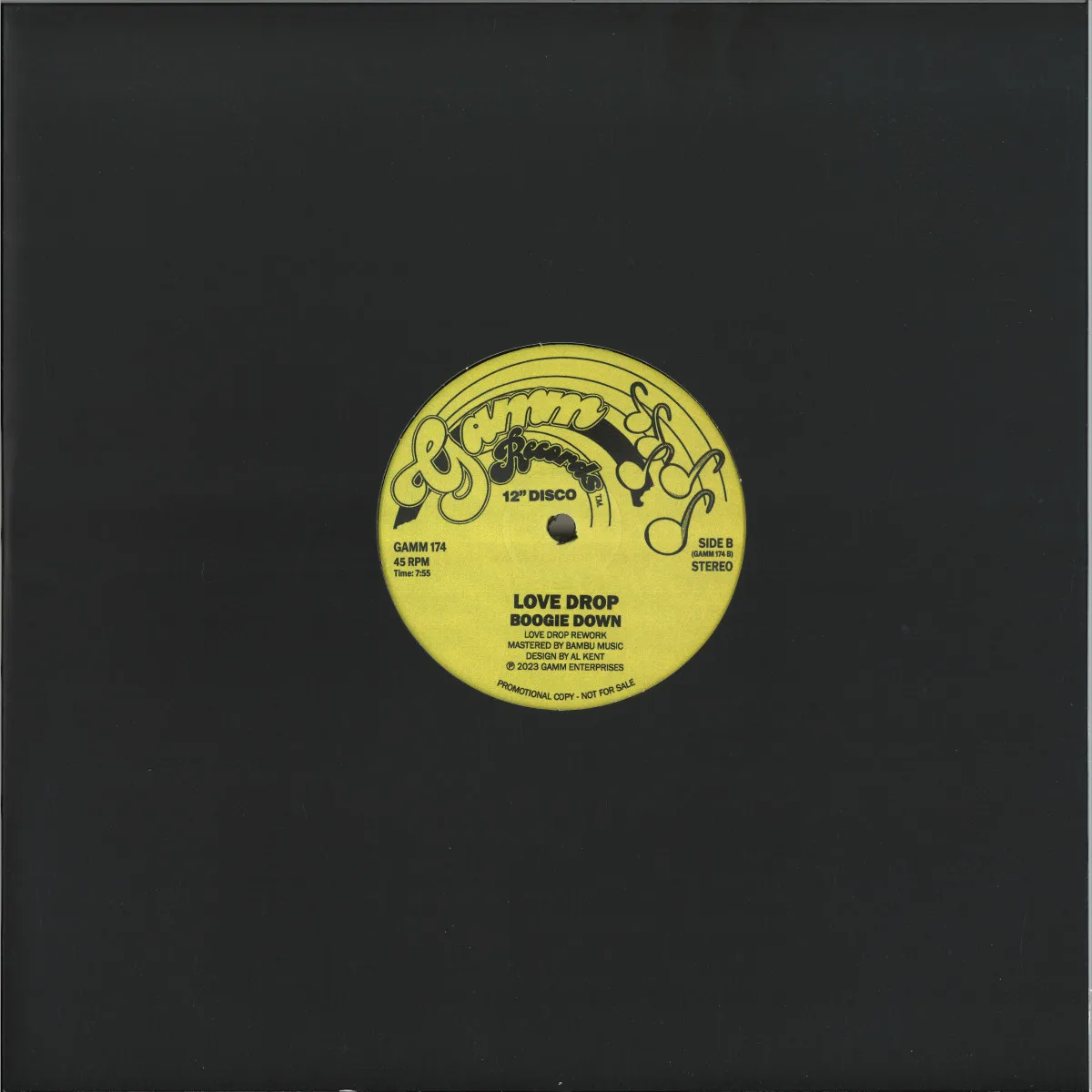 Back cover — Love Drop — JOURNEY INTO YOU / BOOGIE DOWN