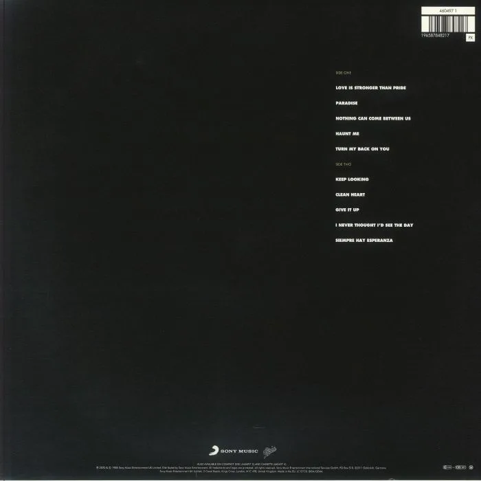 Обратная сторона обложки — SADE — Stronger Than Pride (reissue)