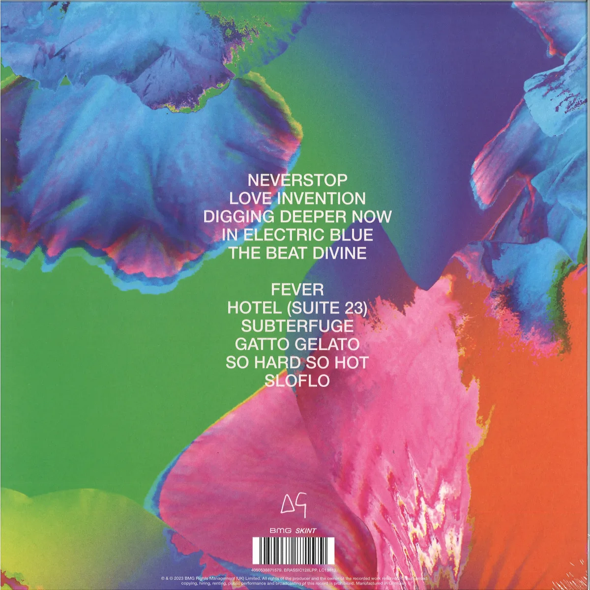 Back cover — Alison Goldfrapp — The Love Invention LP