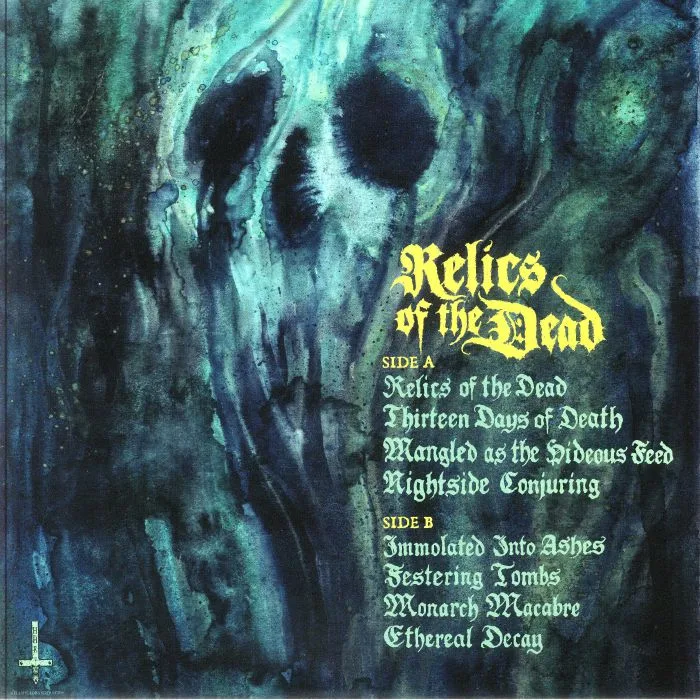 Обратная сторона обложки — DRUID LORD — Relics Of The Dead