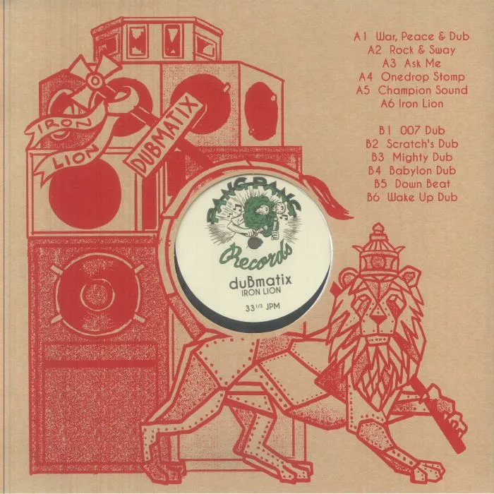 Back cover — DUBMATIX — Iron Lion