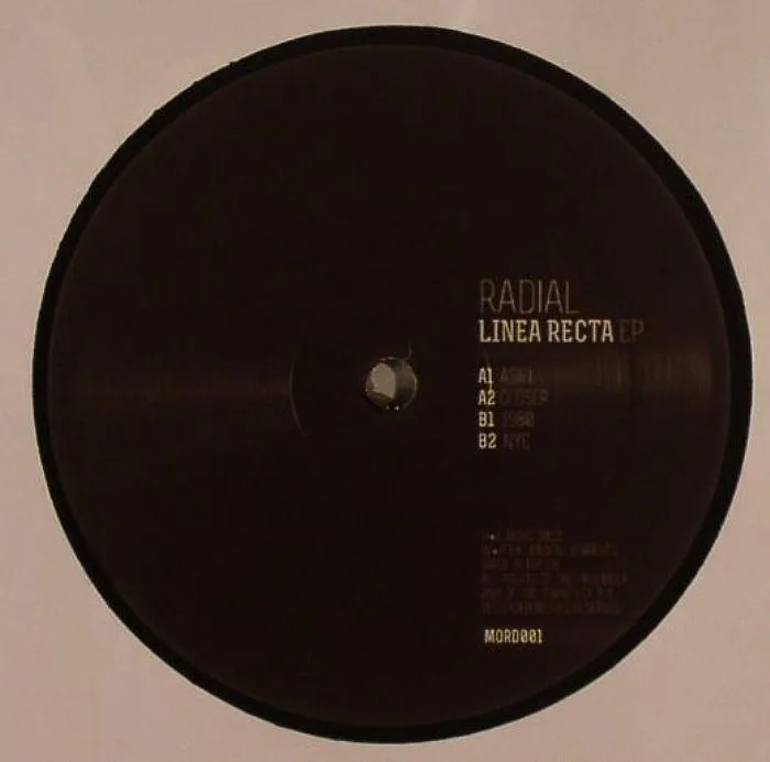 Back cover — RADIAL — Linea Recta EP