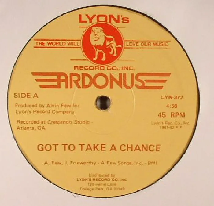 ARDONUS — Got To Take A Chance