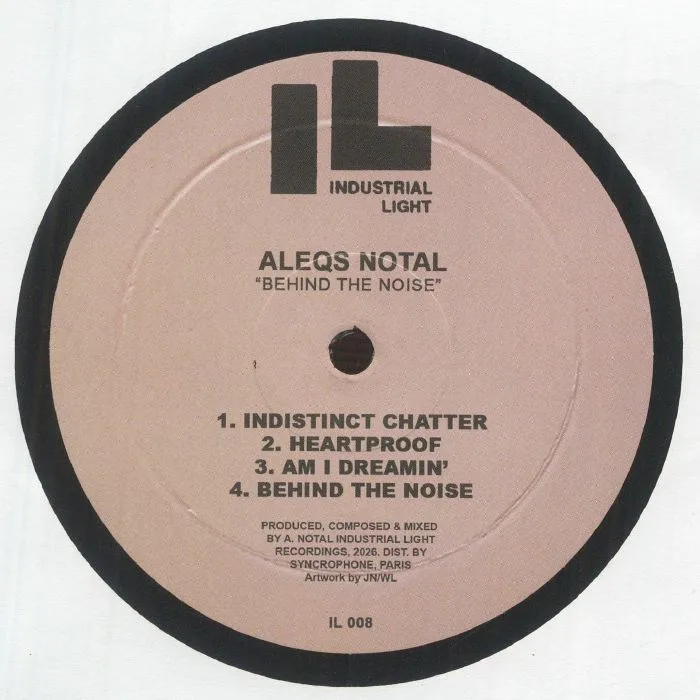 Лицевая сторона обложки — ALEQS NOTAL — Behind The Noise