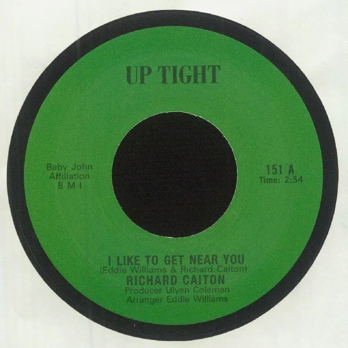 Front cover — Richard CAITON — I Like To Get Near You (reissue)
