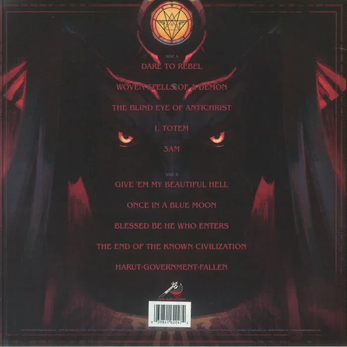 Back cover — YOTH IRIA — Gone With The Devil