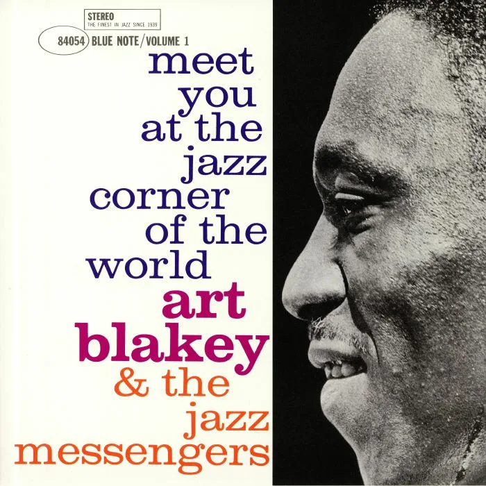 Front cover — Art BLAKEY & THE JAZZ MESSENGERS — Meet You At The Jazz Corner Of The World Vol 1
