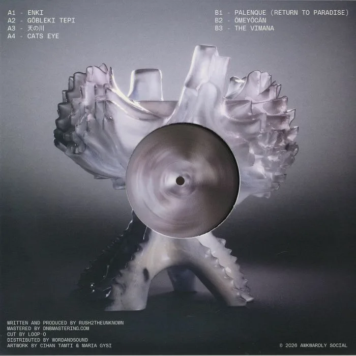 Back cover — RUSH2THEUNKNOWN — Ancient / Future EP