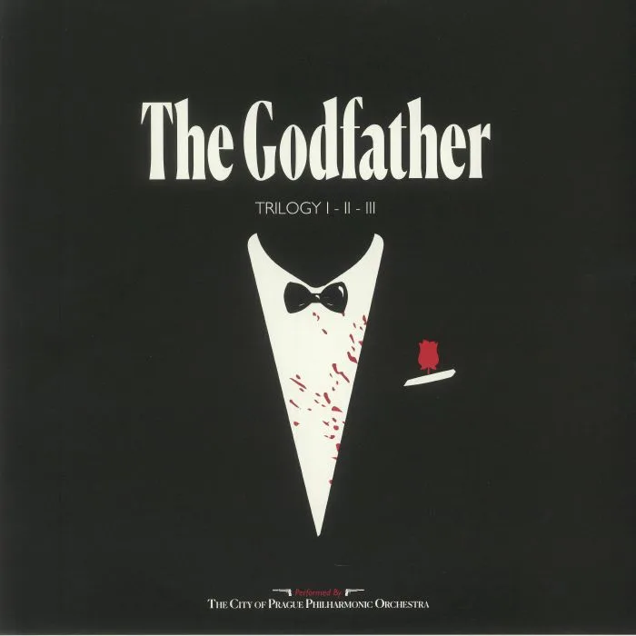 Front cover — The CITY OF PRAGUE PHILHARMONIC ORCHESTRA — The Godfather Trilogy (Soundtrack)