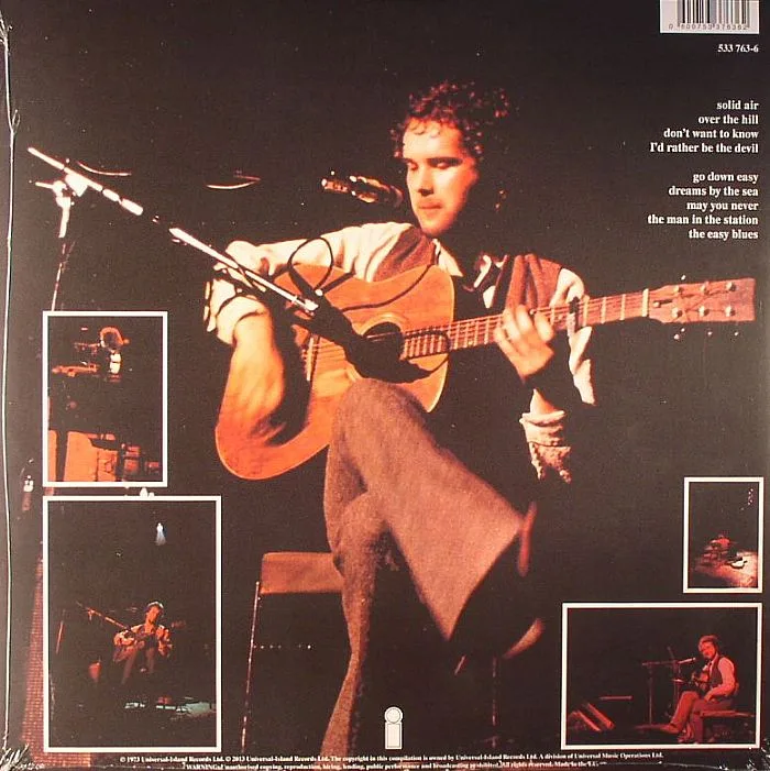 Back cover — John MARTYN — Solid Air