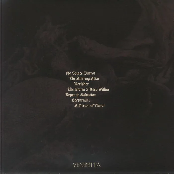Back cover — CIRCULAR RUIN — A Sermon In Tongues