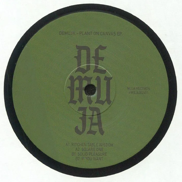 Back cover — DEMUJA — Plant On Canvas EP