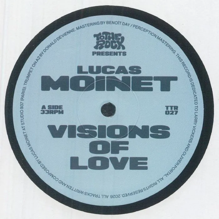Лицевая сторона обложки — Lucas MOINET — Visions Of Love