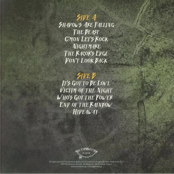 Back cover — RANDY — Randy
