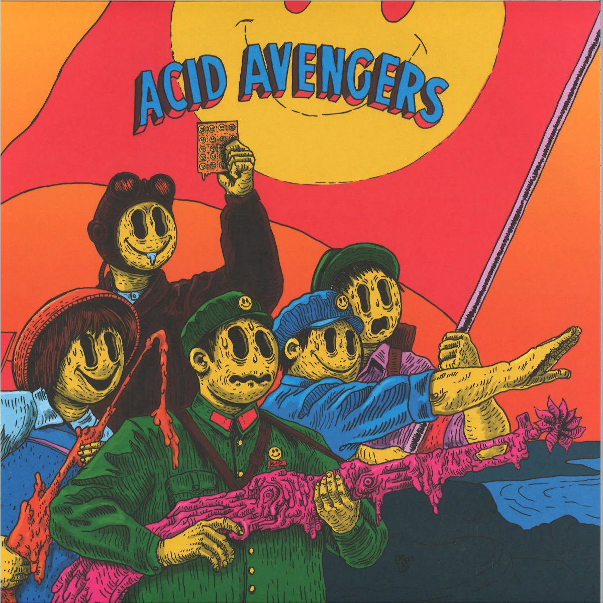 Starving Insect/Crystal Geometry — Acid Avengers 023