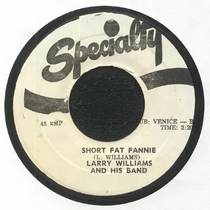 Larry WILLIAMS & HIS BAND — Short Fat Fannie