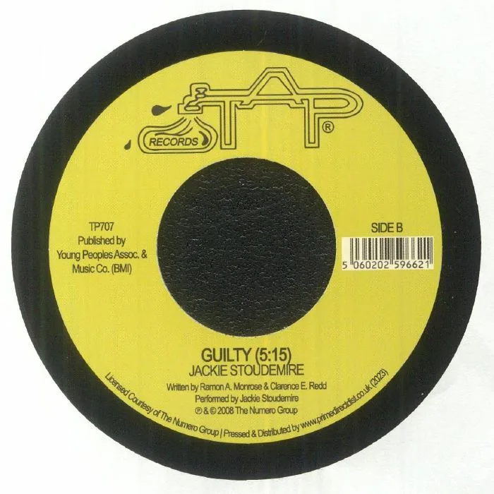 Back cover — Jackie STOUDEMIRE — Flying High (Record Store Day RSD 2023)
