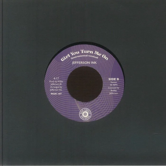 Back cover — JEFFERSON INK — Girl You Turn Me On (reissue)
