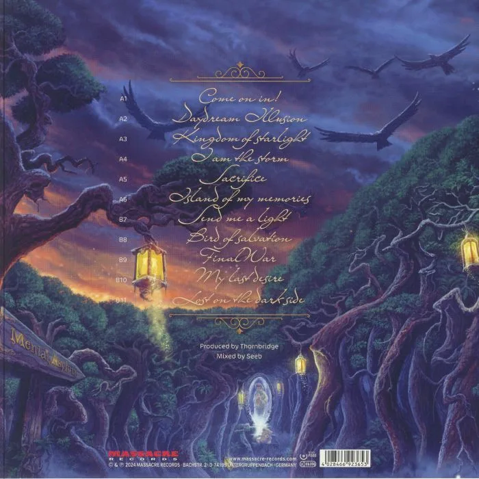 Back cover — THORNBRIDGE — Daydream Illusion