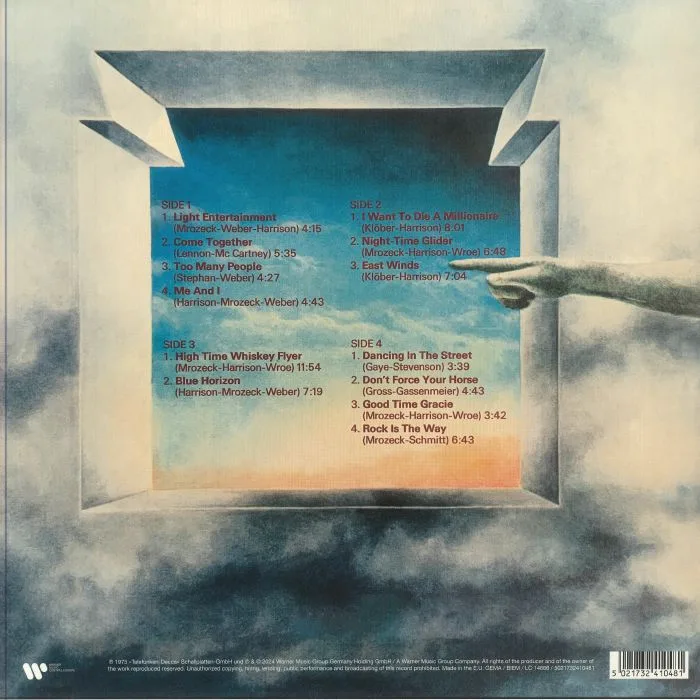 Back cover — KIN PING MEH — Concrete: Live (remastered)