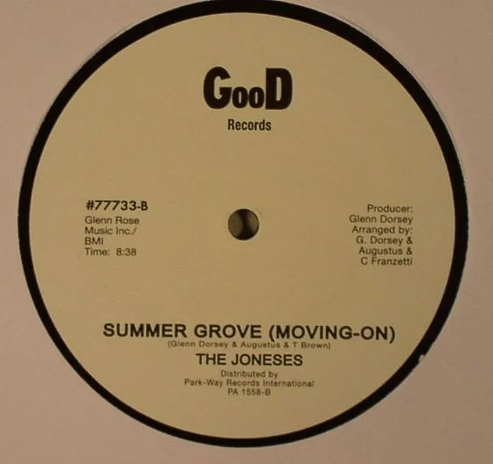 Обратная сторона обложки — The JONESES — Summer Groove