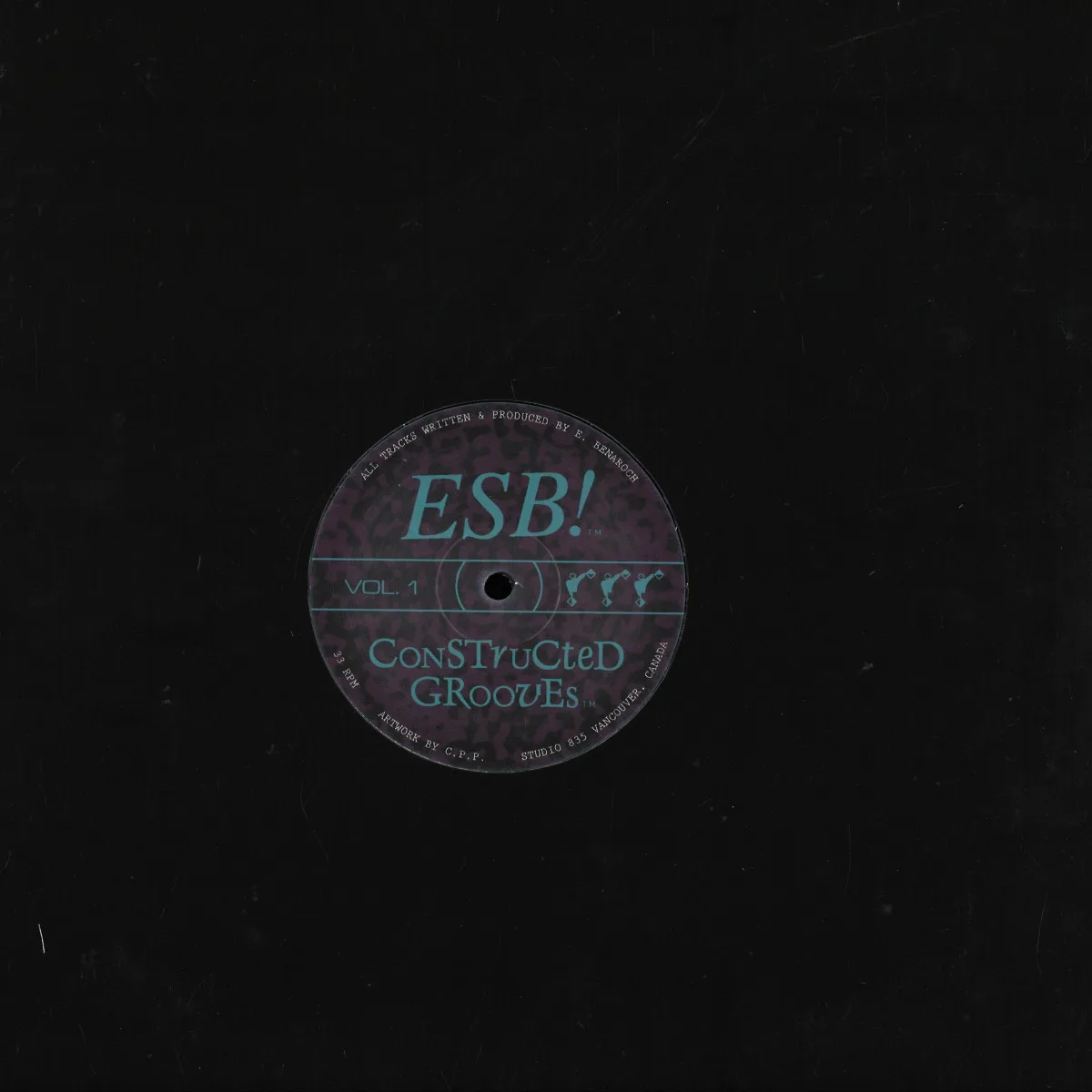 Обратная сторона обложки — Esb — Constructed Grooves EP
