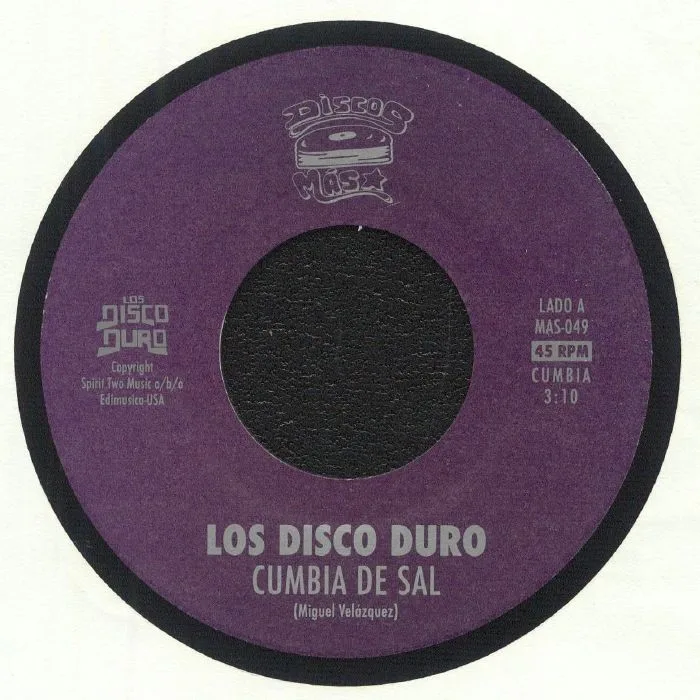 Front cover — LOS DISCO DURO — Cumbia De Sal