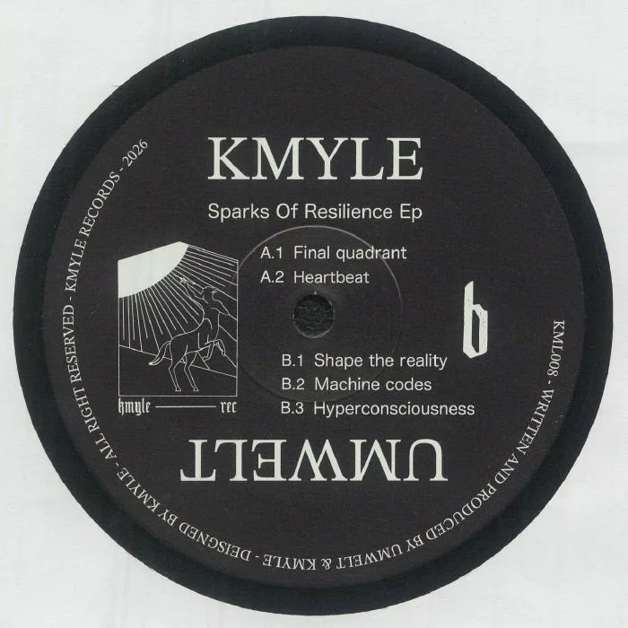 Front cover — KMYLE / UMWELT — Sparks Of Resilience