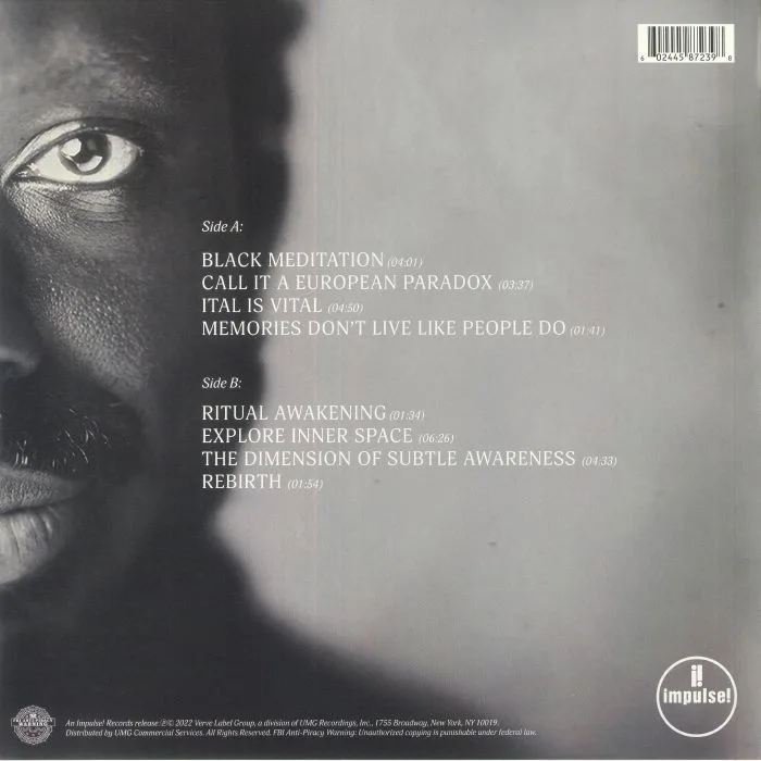 Обратная сторона обложки — SHABAKA — Afrikan Culture
