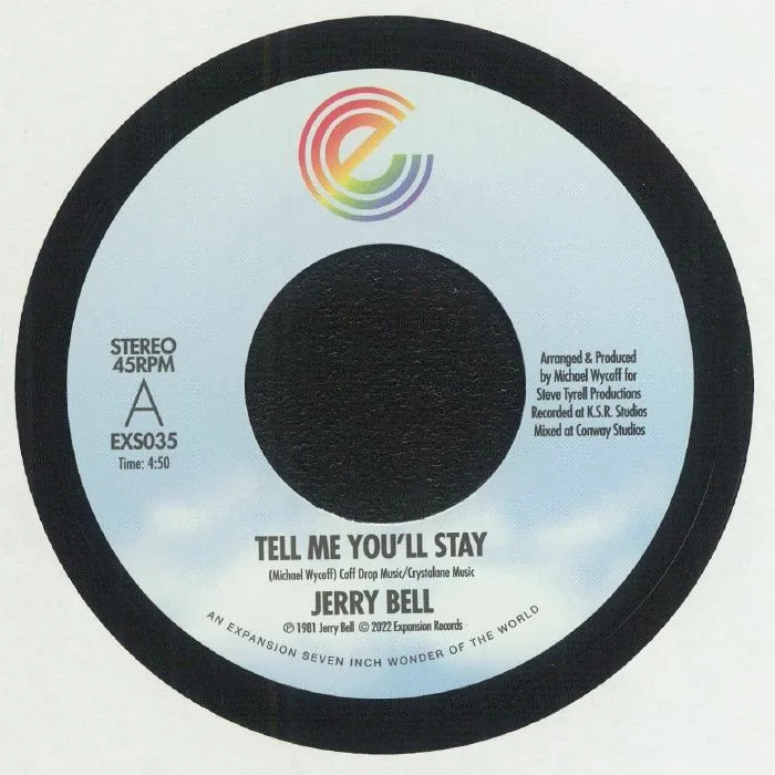 Jerry BELL — Tell Me You'll Stay