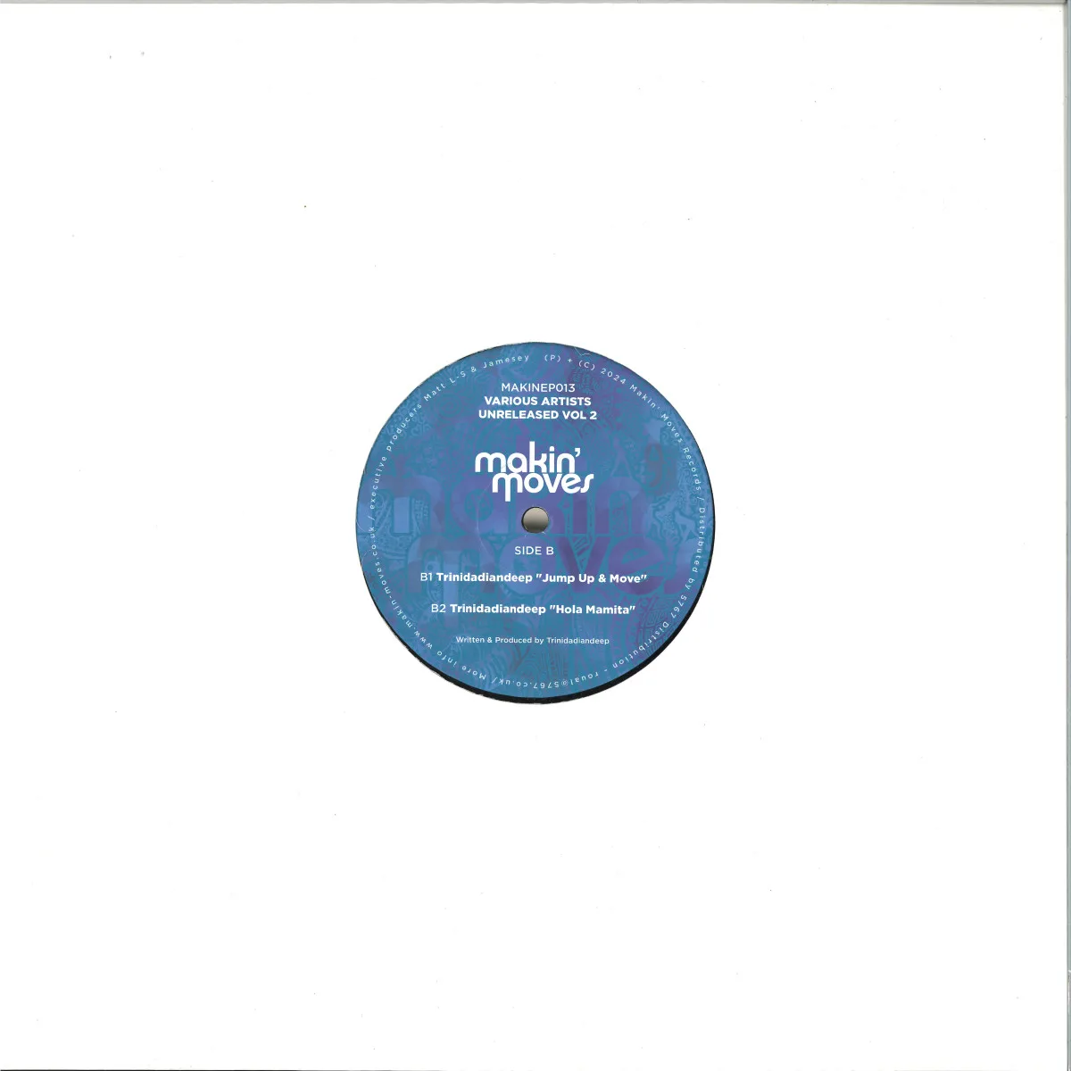 Back cover — MAQman & Joseph Junior / Trinidadian Deep — Let It Go