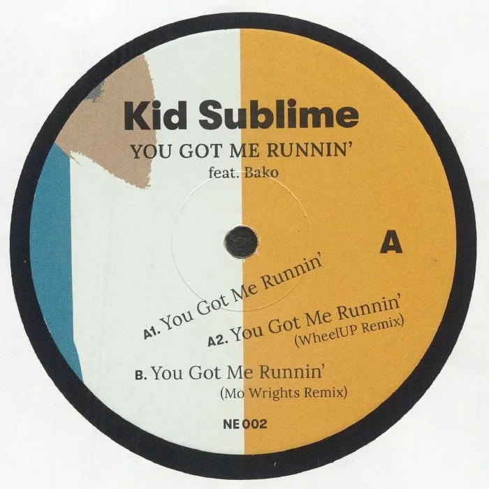 Лицевая сторона обложки — KID SUBLIME feat BAKO — You Got Me Runnin'